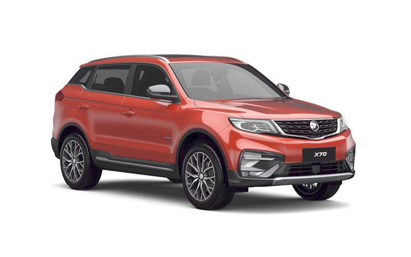 Proton X70 Ruby Red