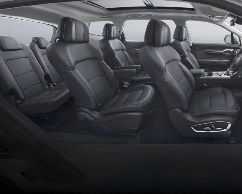 proton x90 spacious 3 row seating
