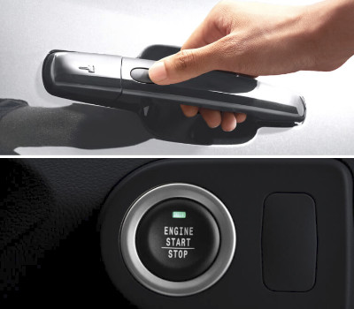 proton persona intelligent entry push start