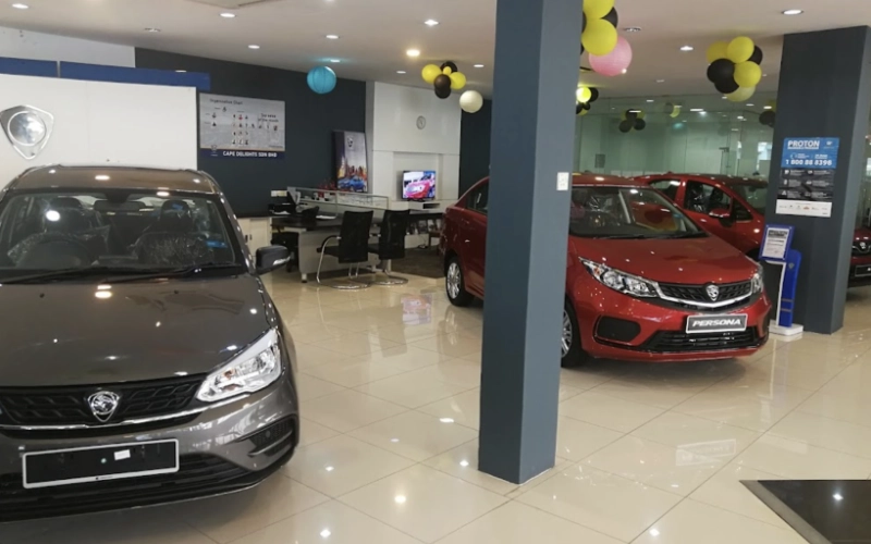 proton showroom ampang kereta