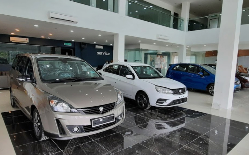 proton showroom kota tinggi exoara saga