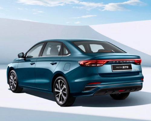 proton s70 rear view