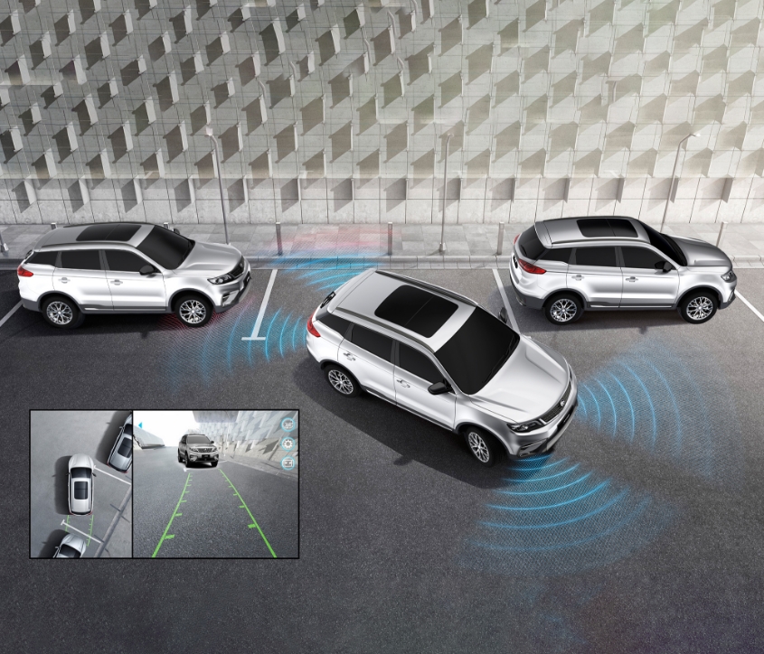 x70 360 camera and parking sensors