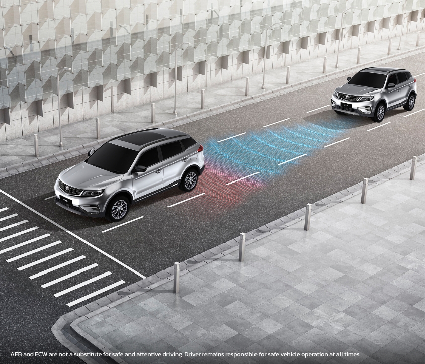 x70 autonomous emergency braking