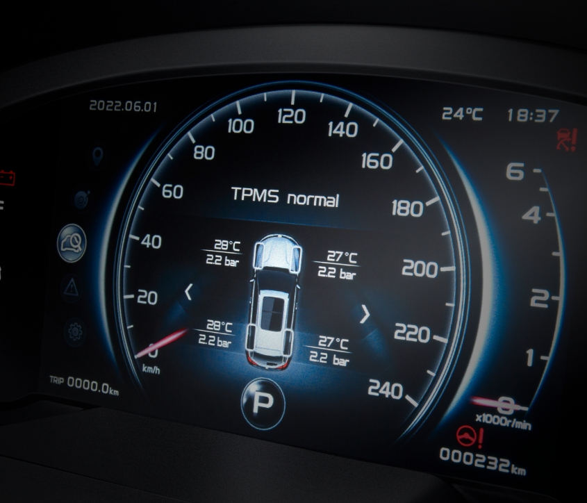 x70 tyre pressure monitoring system