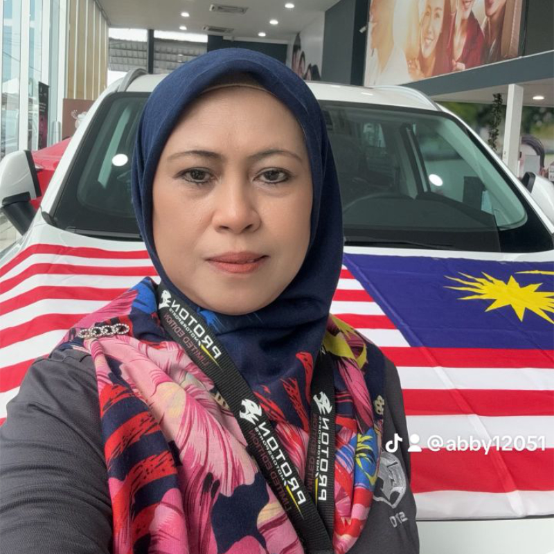 proton abby with car proton abby with car